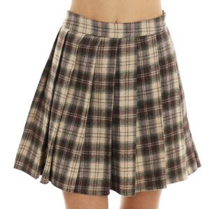 GONNA A QUADRI MARRONE